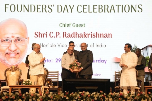 Vice President C.P. Radhakrishnan