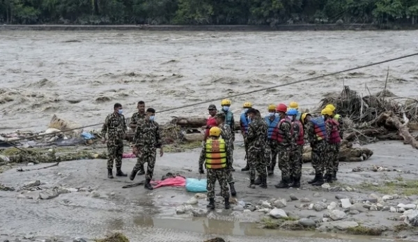 नेपाळमध्ये भोटेकोशी नदीच्या पाणी पातळीत पुन्हा वाढ; तीन जिल्ह्यांत हाय अलर्ट, प्रशासनाकडून इशारा जारी
