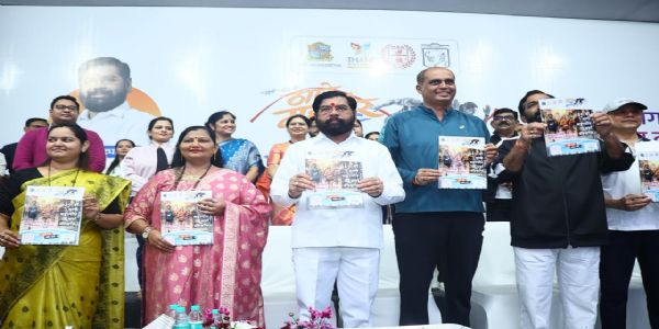‘गतिशील ठाण्या’ला शिंदेंच्या वेगाची साथ; ठाणे मॅरेथॉनमध्ये सर्वांना टाकले मागे