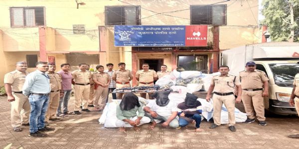 गुटखा-तंबाखूची तस्करी उधळली; तिघांना अटक