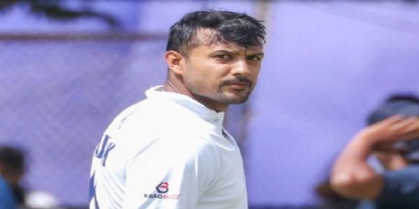 मयंक अग्रवालचा डरहॅमबरोबर काउंटी चॅम्पियनशिपसाठी करार