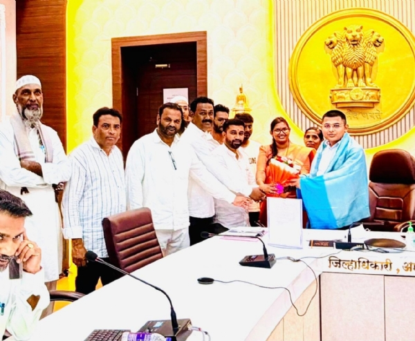 नांदगांव खंडेश्वर घनकचरा, सांडपाणी व्यवस्थापनाच्या प्रकल्पाच्या जागेला जिल्हाधिकाऱ्यांची मंजुरी नांदगांव खंडेश्वर घनकचरा, सांडपाणी व्यवस्थापनाच्या प्रकल्पाच्या जागेला जिल्हाधिकाऱ्यांची मंजुरी