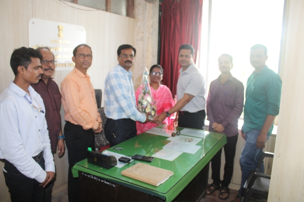 Amol Mahajan appointed as Assistant Director of the Konkan Divisional Information Office. Amol Mahajan appointed as Assistant Director of the Konkan Divisional Information Office.