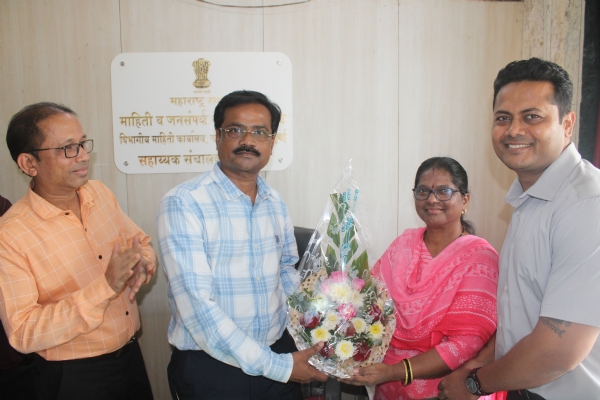 Amol Mahajan appointed as Assistant Director of the Konkan Divisional Information Office. Amol Mahajan appointed as Assistant Director of the Konkan Divisional Information Office.