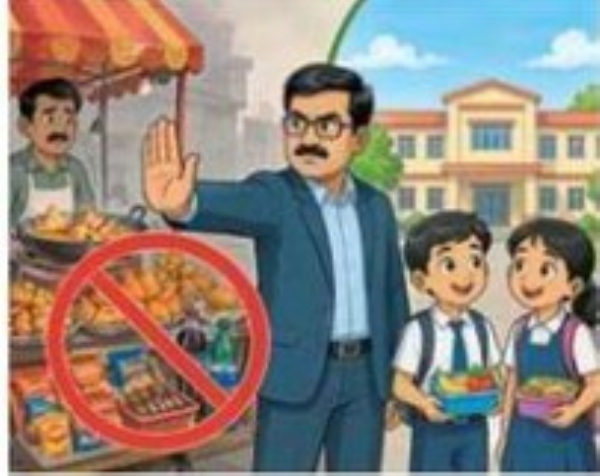 शालेय परिसरातून तळलेले पदार्थ, जंकफूड होणार गायब एफडीएच्या निर्णयाचे पालकांमधून स्वागत शालेय परिसरातून तळलेले पदार्थ, जंकफूड होणार गायब एफडीएच्या निर्णयाचे पालकांमधून स्वागत