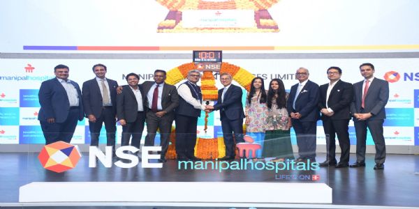 मनिपाल हेल्थ एंटरप्रायझेस लिमिटेडचा आयपीओ ६५५ रुपयांना सूचीबद्ध
