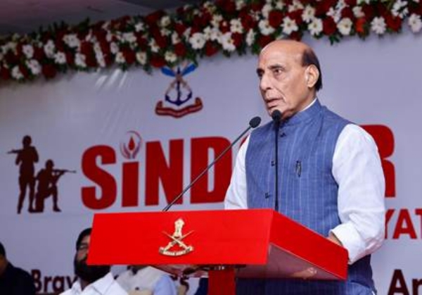 Defence Minister Rajnath Singh