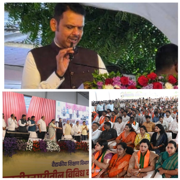 कोल्हापूर शहरातील विकासकामांचा भव्य लोकार्पण सोहळा पार पडला
