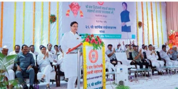 मारुती महाराज कारखाना ऊसाला ३१११ रुपये देणार - दिलीपराव देशमुख