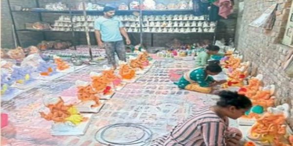 अमरावती - अंजनगावबारीत स्थापणार तीन हजार गणेशमूर्ती