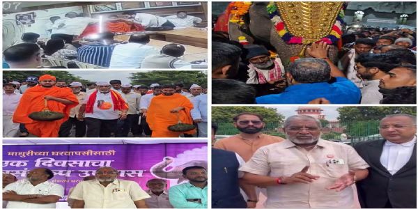 वनतारातून माधुरी हत्तीण निघाली नांदणी मठाकडे