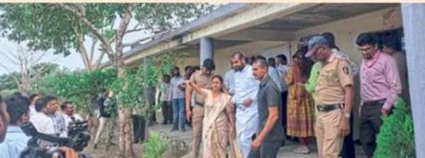 समितीकडून निवासी शाळेची झाडाझडती