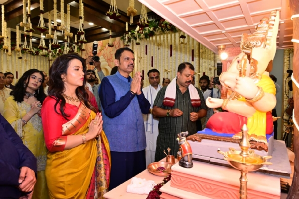 गणेशोत्सव मुख्यमंत्री निवासस्थान