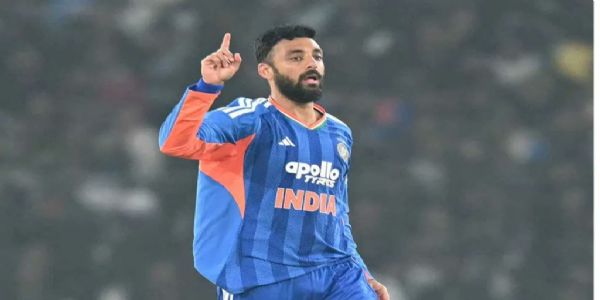दुसऱ्या टी-२० सामन्यापूर्वी भारताला धक्का : वरुण चक्रवर्ती अफगाणिस्तान मालिकेमधून बाहेर