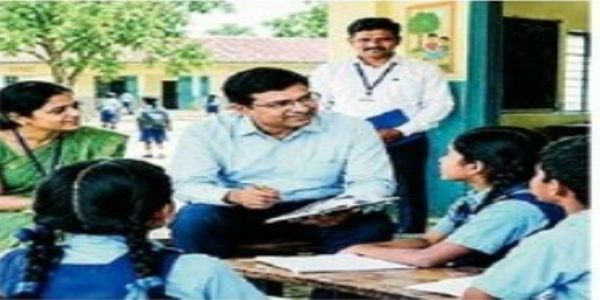 ‘चला शाळेत जाऊया’ अभियानातून अमरावतीतील शाळांची पाहणी