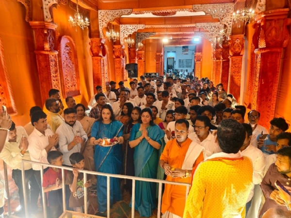 जगन्नाथ पुरी धामची अमरावतीत भव्य प्रतिकृती; शहीद भगतसिंग गणेश मंडळाचा मनमोहक देखावा