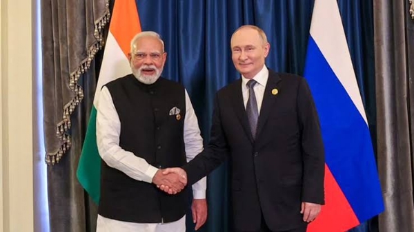 पुतिनांकडून पंतप्रधान मोदींना वाढदिवसाच्या शुभेच्छा; भारत-रशिया संबंधांतील योगदानाचे कौतुक