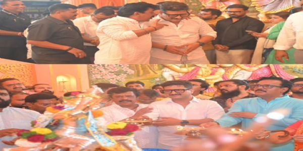 भजनाच्या तालावर रंगले ‘बंधू’; गणरायाच्या चरणी उपेंद्र लिमये-जितेंद्र जोशी लिन