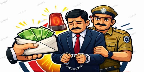 अध्याय प्रकरण बंद करून देण्यासाठी लाचेची मागणी; अहमदपूर पोलिस ठाण्यात गुन्हा दाखल