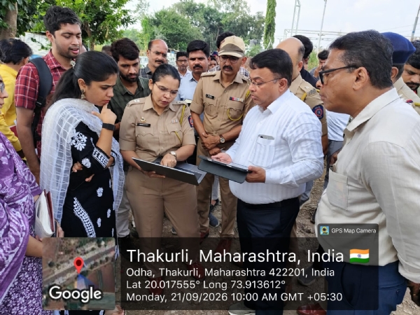 Inspection of Deolali railway