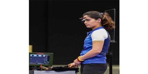 आशियाई क्रीडा स्पर्धा : मनू भाकरचे १० मीटर एअर पिस्तूल प्रकारात पदकाचे स्वप्न भंगले