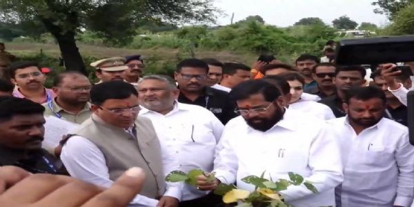 शेतकऱ्याला वाऱ्यावर सोडणार नाही; भरघोस मदत करणार - उपमुख्यमंत्री एकनाथ शिंदे