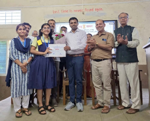 शाल्वी शिगवणचा गौरव शाल्वी शिगवणचा गौरव