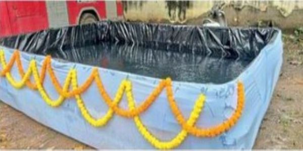 यवतमाळमध्ये कडक बंदोबस्तात गणेश विसर्जनाला सुरूवात