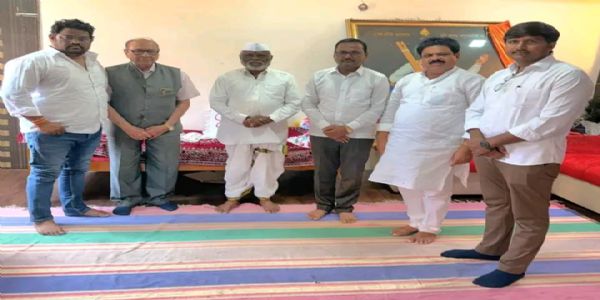 बीड : नारायणगडच्या दसरा मेळाव्याच्या नियोजनाला सुरुवात