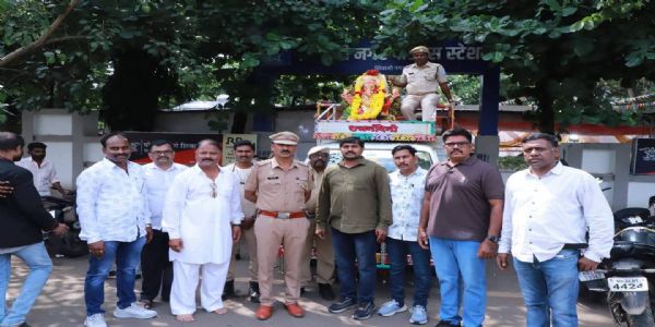 लातूरात कसलेही गालबोट न लागता यंदाचा गणपती विसर्जन सोहळा शांततेत व सुरळीतपणे पार