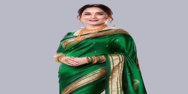 पैठणी म्हणजे केवळ एक सुंदर साडी नाही; तिच्यात महाराष्ट्राचा इतिहास आणि परंपरा विणलेली आहे – माधुरी दीक्षित