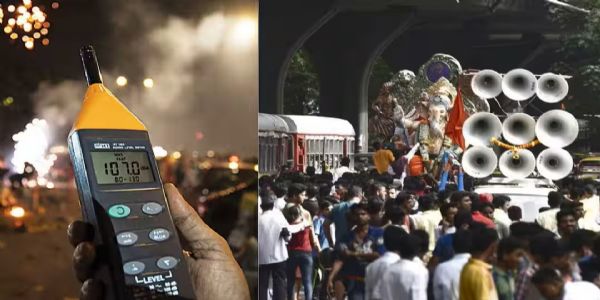 मुंबईत विसर्जन मिरवणुकीत ध्वनी प्रदूषणाचा कहर; वरळी, वांद्रेत १०७.८ डेसिबल आवाज
