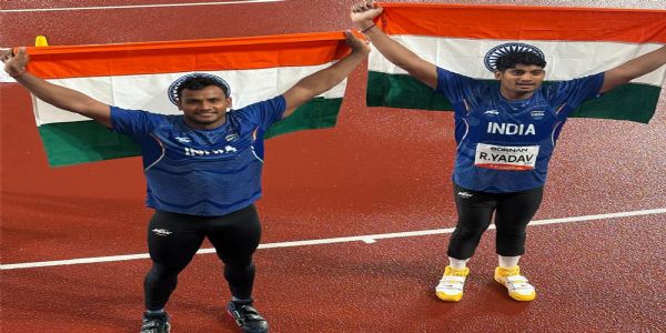 आशियाई क्रीडा स्पर्धेत भालाफेकमध्ये यशवीर सिंगला रौप्य, तर रोहित यादवला कांस्यपदक