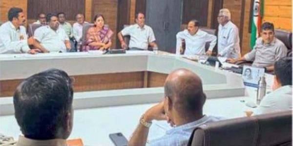 बंदीभागाच्या प्रश्नांवर यवतमाळ जिल्हाधिकाऱ्यांची बैठक