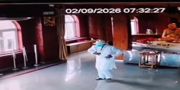 खालापूर येथील स्वामी समर्थ मठात चोरी; पादुका व चांदीचे आवरण लंपास