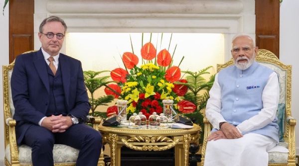 भारत-बेल्जियम संबंधांना नवी दिशा;पंतप्रधान मोदी-डी वेव्हर यांच्यात संरक्षण, ऊर्जा सहकार्यावर चर्चा