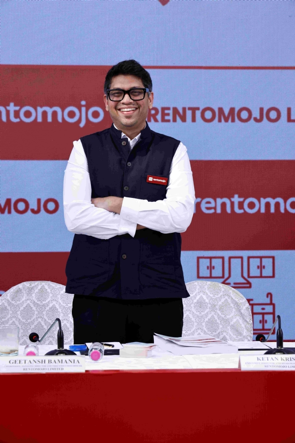Rentomojo-Limited Geetansh Bamania Chairperson MD CEO Rentomojo-Limited Geetansh Bamania Chairperson MD CEO