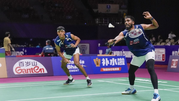 सात्विकसाईराज रंकीरेड्डी आणि चिराग शेट्टी सात्विकसाईराज रंकीरेड्डी आणि चिराग शेट्टी