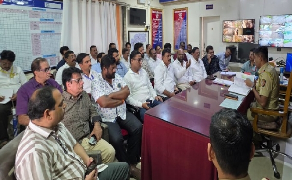 Peace committee meeting held in Neral ahead of Ganeshotsav.